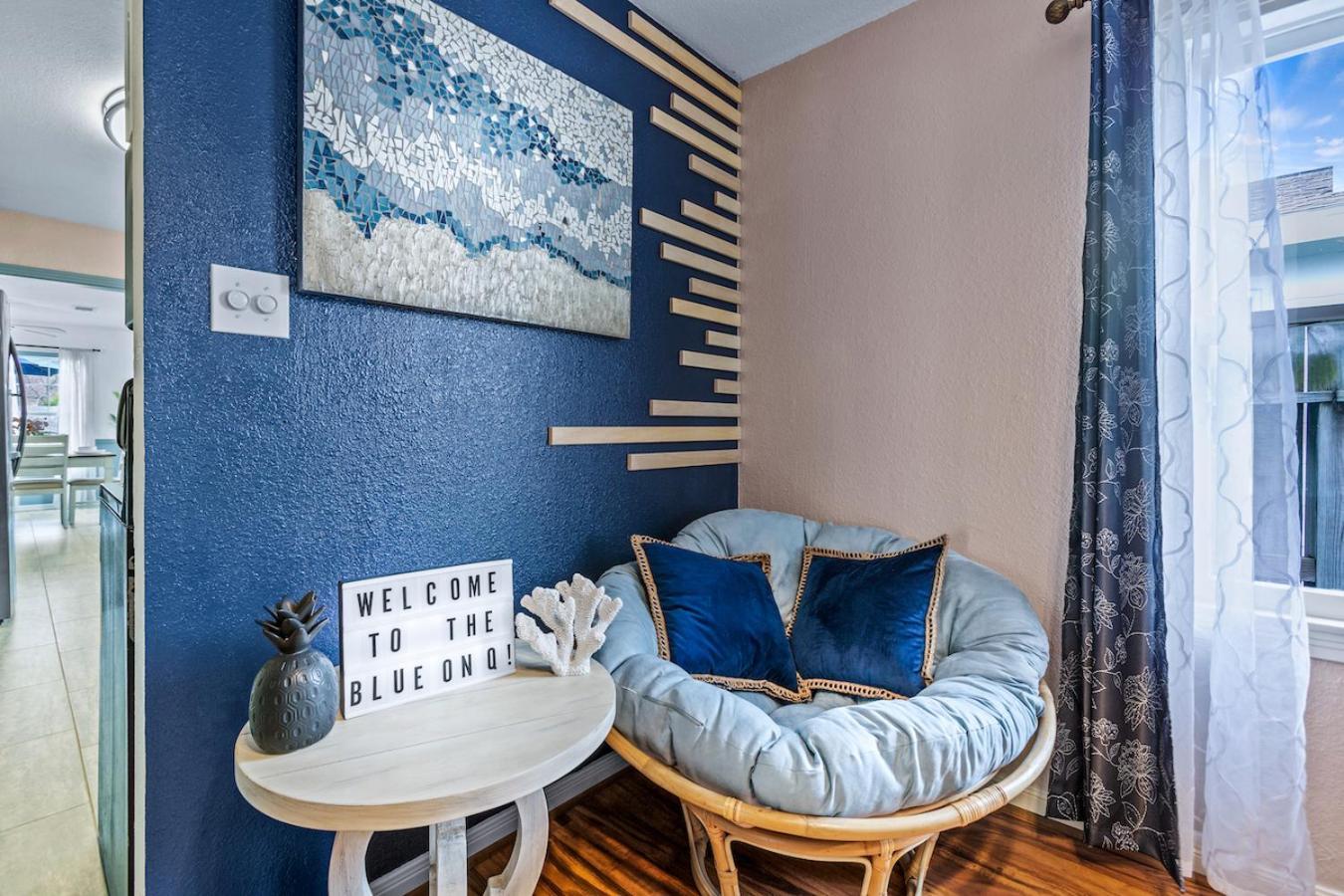 The Blue Oasis With Handicap Ramp Access Dog Friendly & Cowboy Pool Galveston Exteriér fotografie